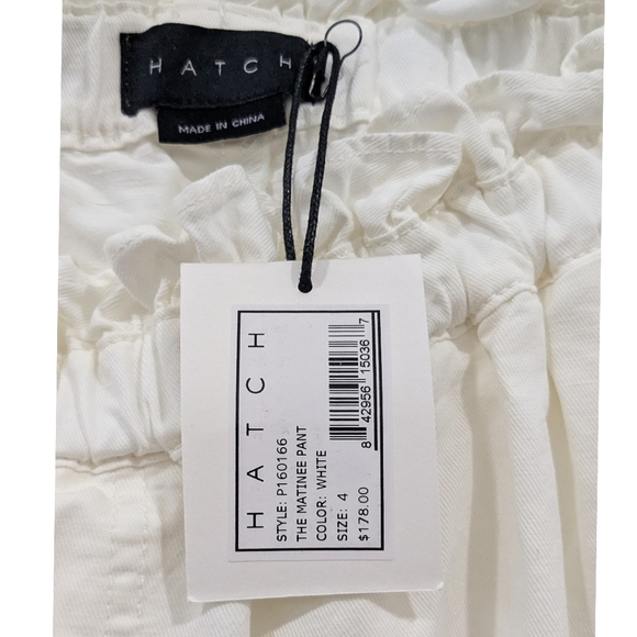 Hatch Linen Blend Matinee Pant - Picture 3 of 7